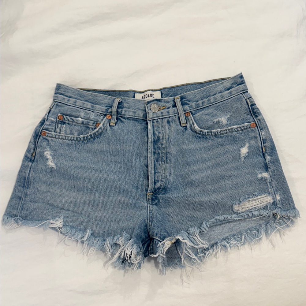 Agolde Parker Shorts in Swapmeet, size 27